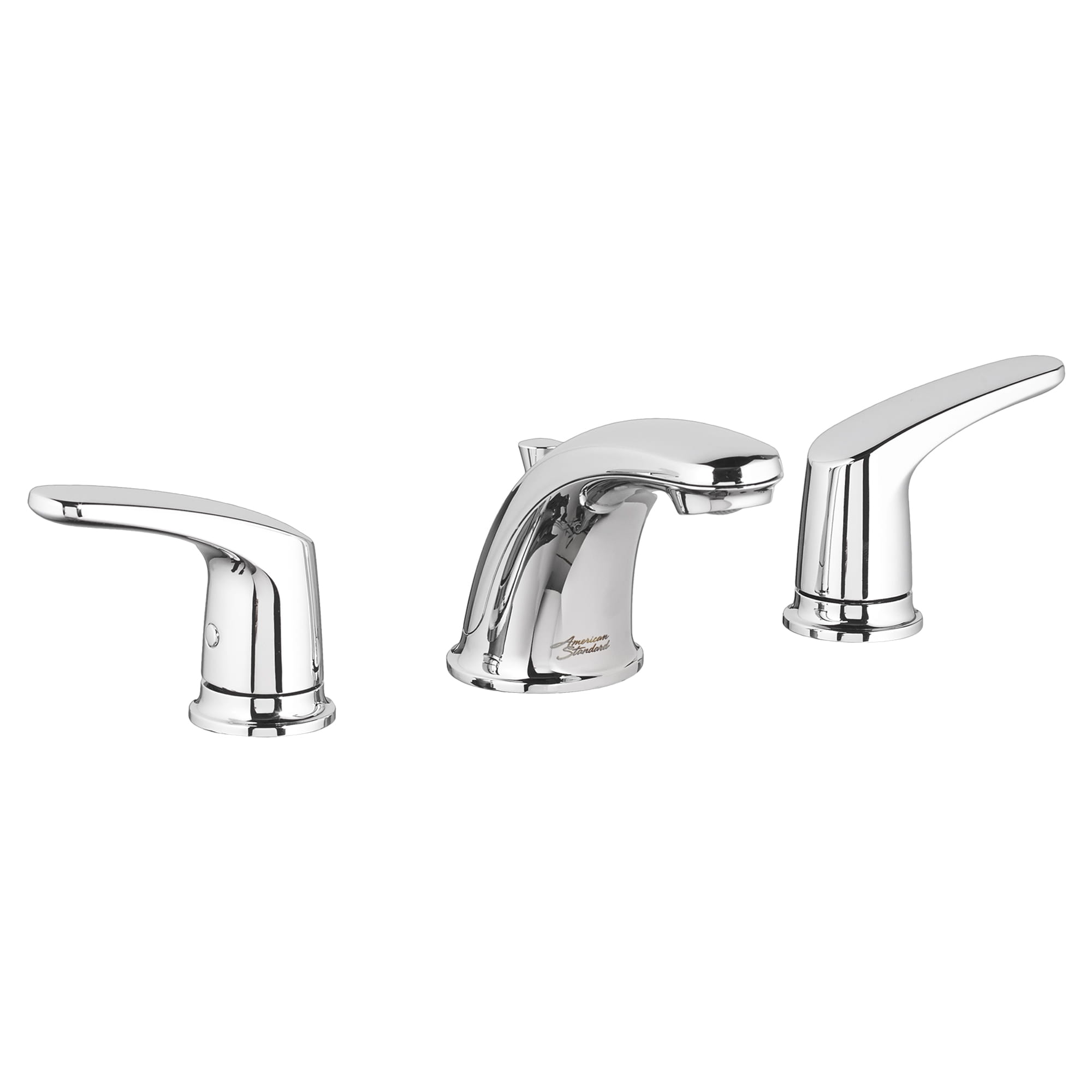 Colony PRO 8 Inch Widespread 2 Handle Bathroom Faucet 12 gpm 45 L min With Lever Handles CHROME